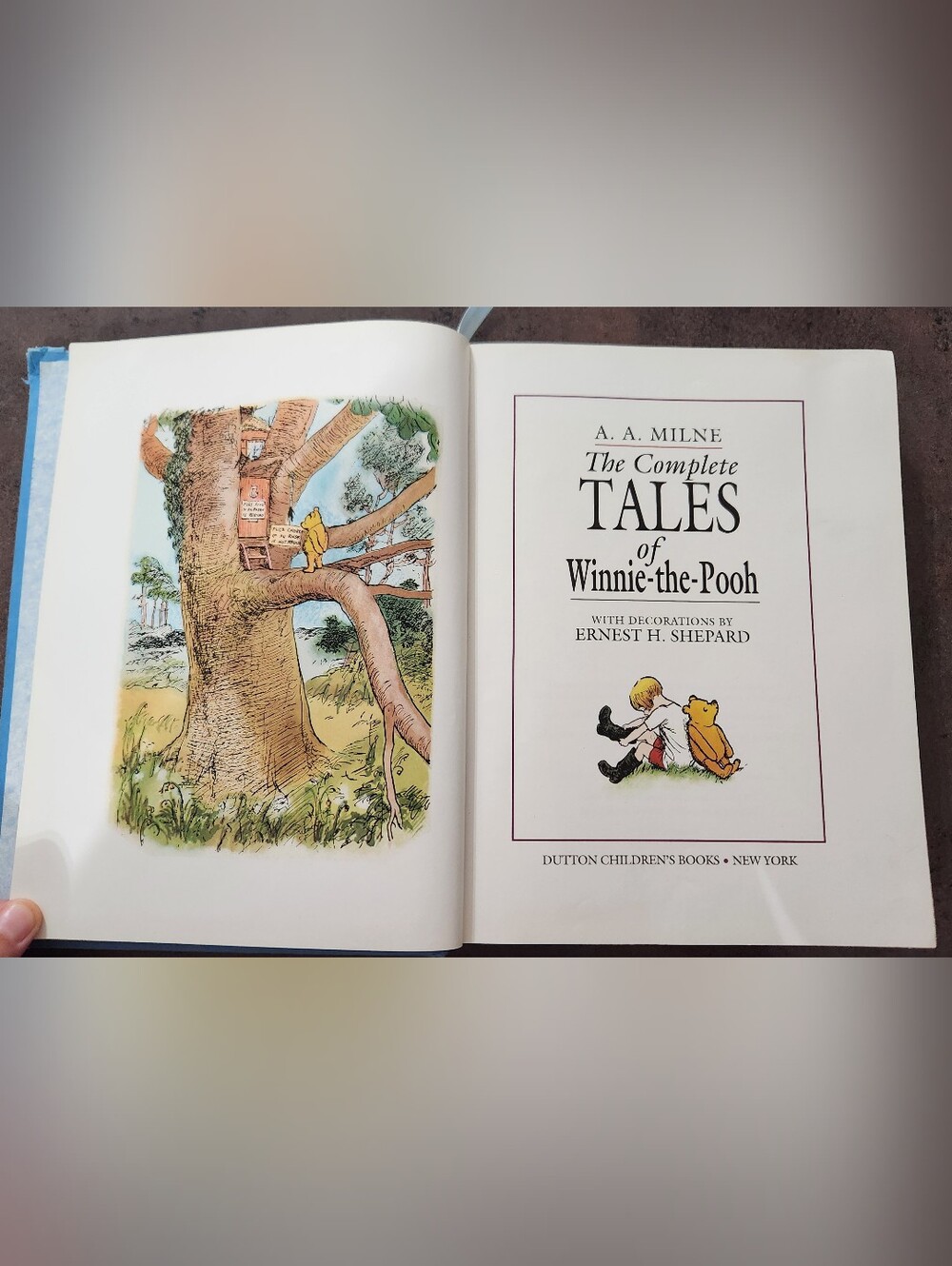 Vintage Complete Tales of Winnie-The-Pooh Hardcover Illustrated